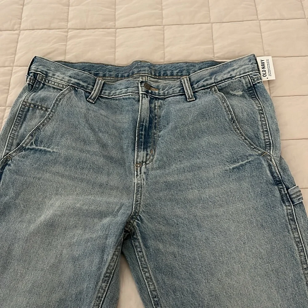 NWT Old Navy boys Jeans utility carpenter cargo